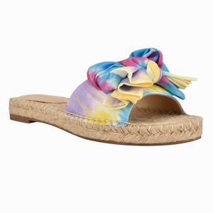 Nine West Bow Espadrille Slippers Blauw Nederland | TYA-890456